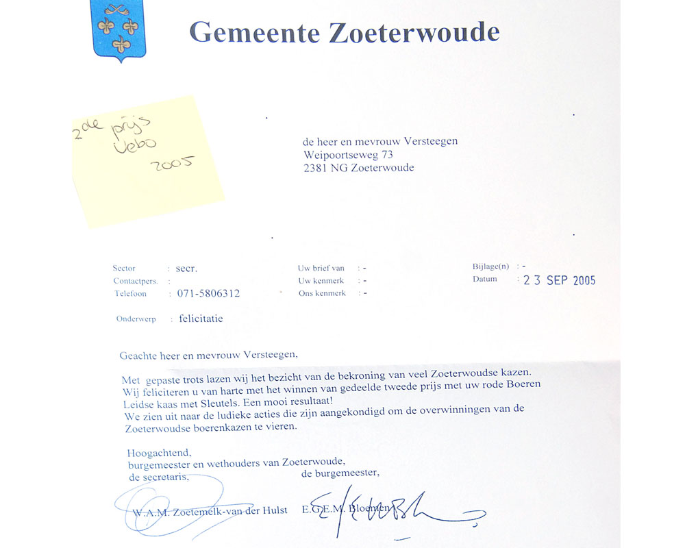 Kaasboerderij Zoeterwoude
